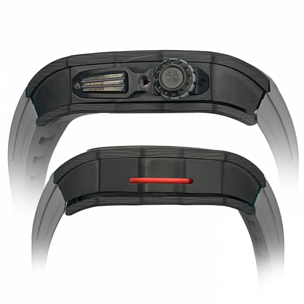 carbon fiber case - Gray Strap