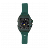 Green carbon fiber colored case - Green Strap