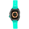 carbon fiber case - LightGreen Strap