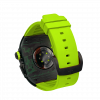 Green carbon fiber colored case - Lime Strap