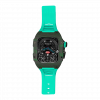 Green carbon fiber colored case - Tiffany Strap
