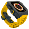 Carbon fiber case - Yellow Strap
