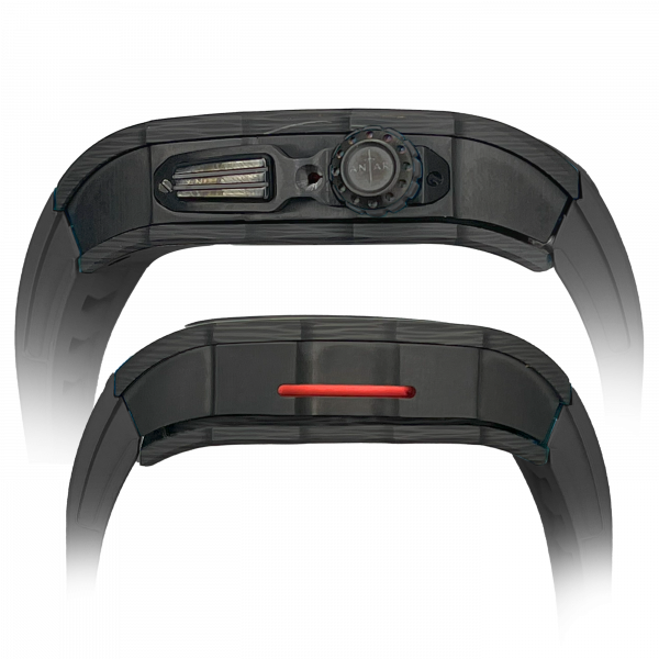 carbon fiber case - Black Strap