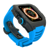 Carbon fiber case - Blue Strap