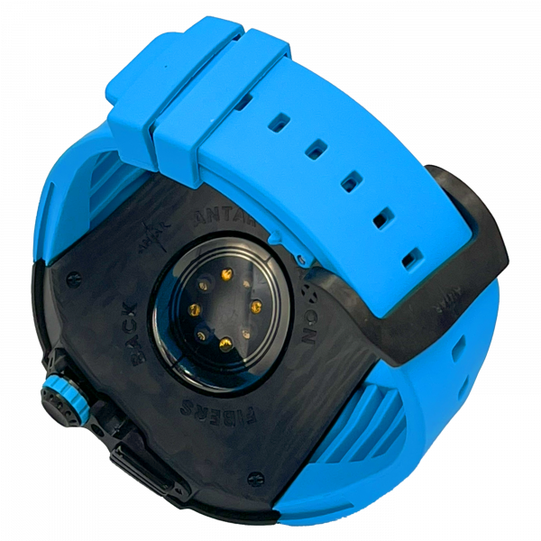carbon fiber case - Blue Strap